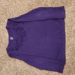 Children's Place girls long sleeve shirt, size 7/8